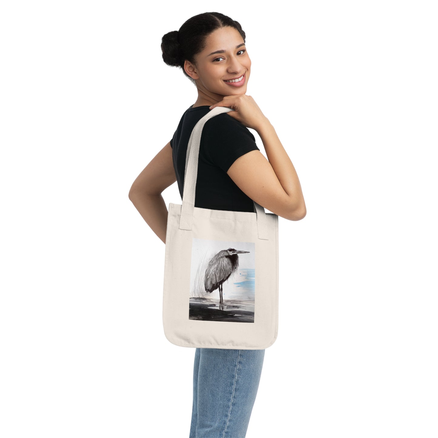 Organic Canvas Tote Bag