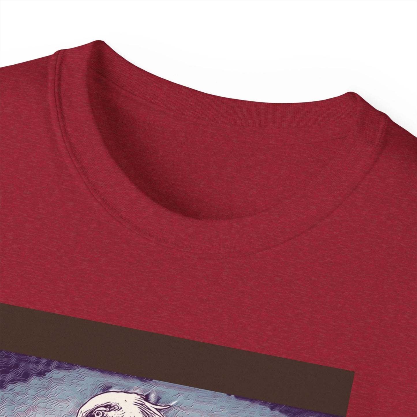 Vintage Pelican Art Unisex Ultra Cotton Tee, Beachwear, Gifts for Nature Lovers, Casual Summer Shirt, Ocean-Inspired T-Shirt