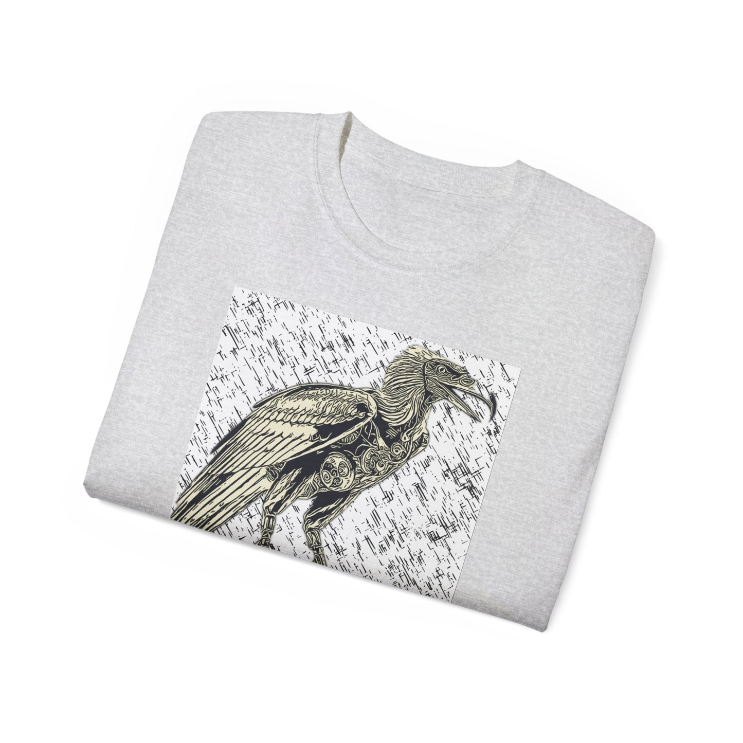 Vintage-Inspired condor Graphic Tee, Unisex Cotton T-Shirt, Perfect for Eco-Lovers, Casual Wear, Halloween, Unique Gift