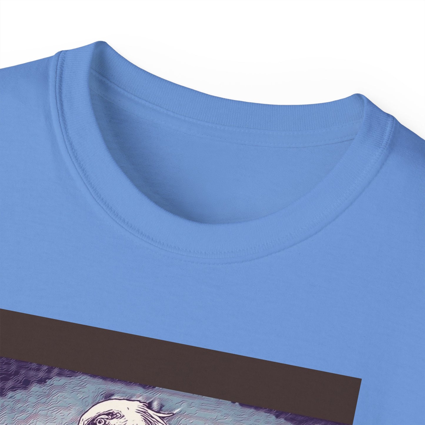 Vintage Pelican Art Unisex Ultra Cotton Tee, Beachwear, Gifts for Nature Lovers, Casual Summer Shirt, Ocean-Inspired T-Shirt