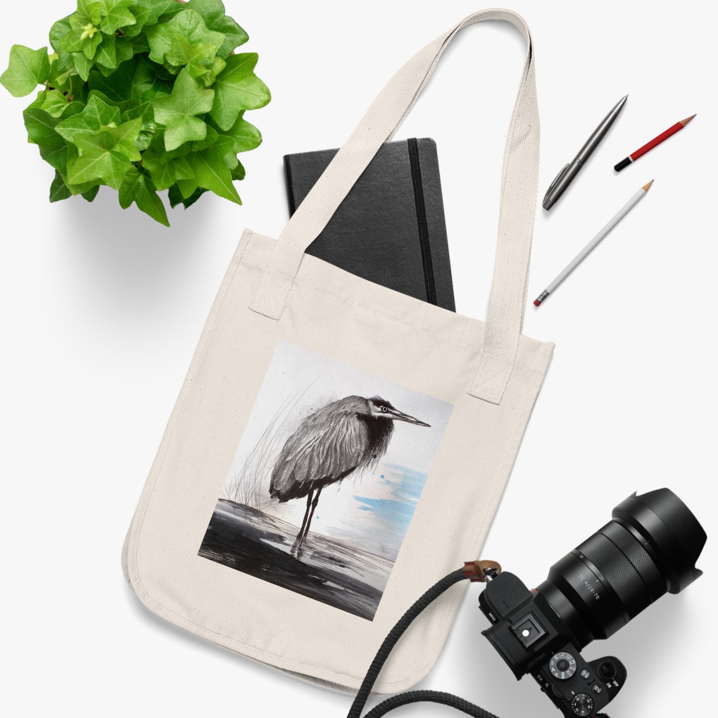 Organic Canvas Tote Bag