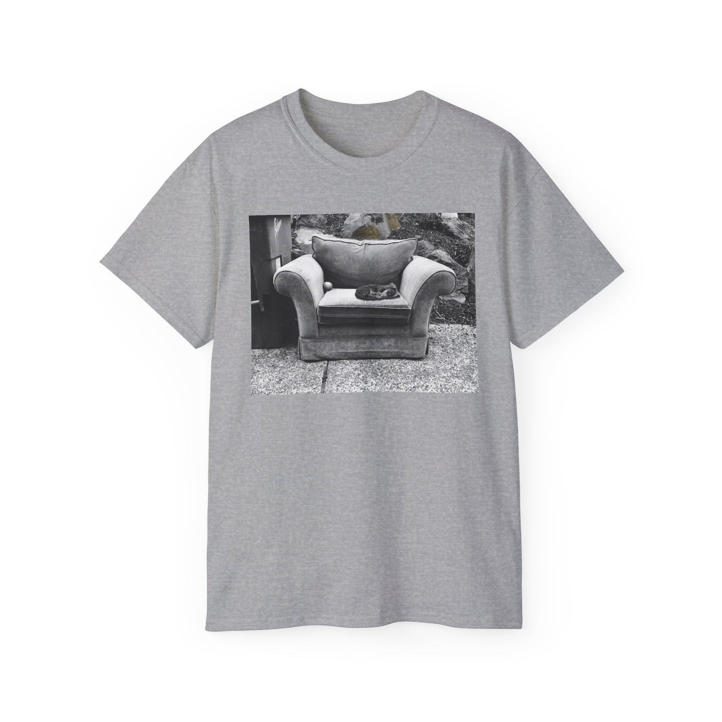 Comfortable Photo Graphic Tee, Casual T-Shirt, Unisex Cotton Tee, Everyday Wear, Gift for Friends, Cozy Style