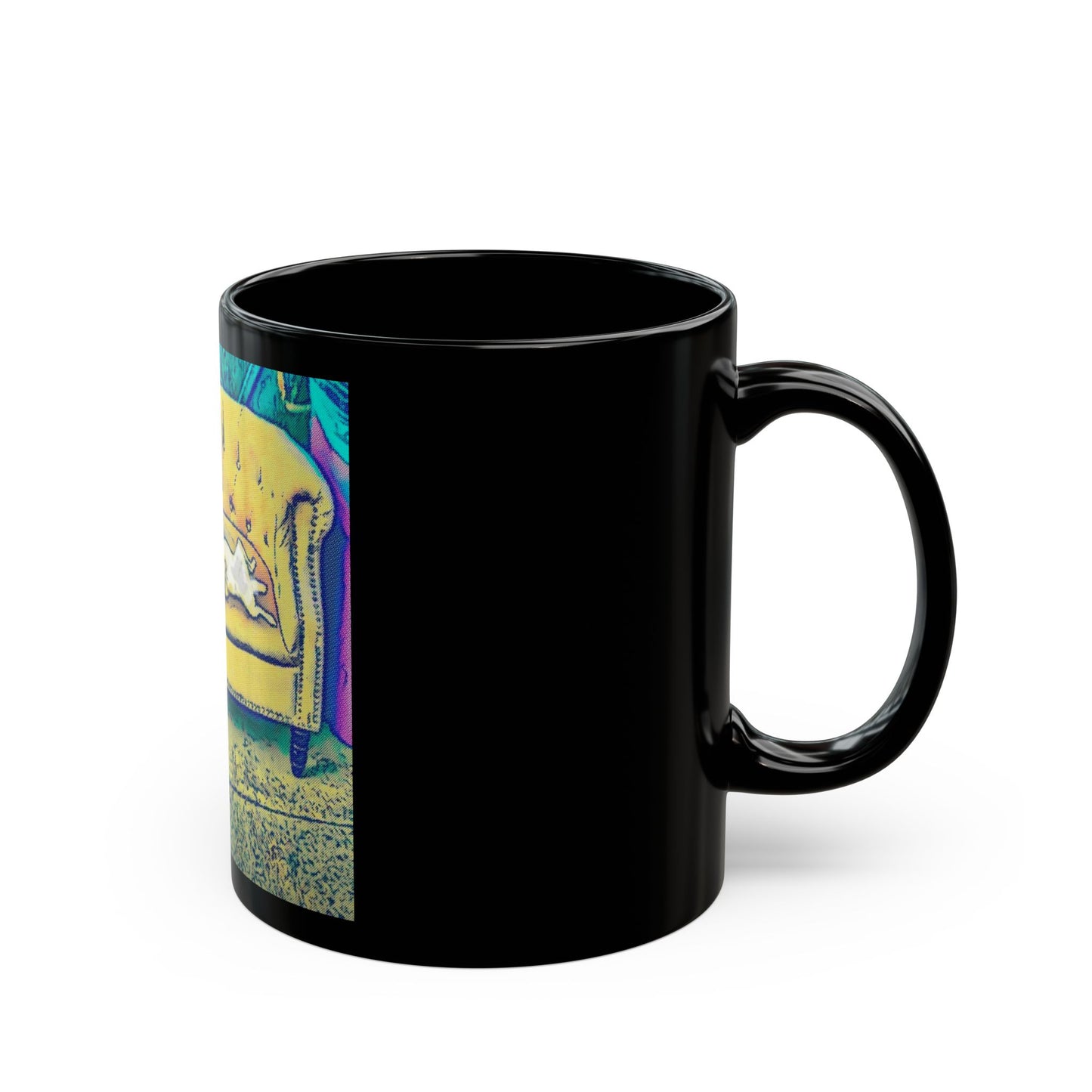 Cozy cool Design Black Coffee Mug - 11oz & 15oz
