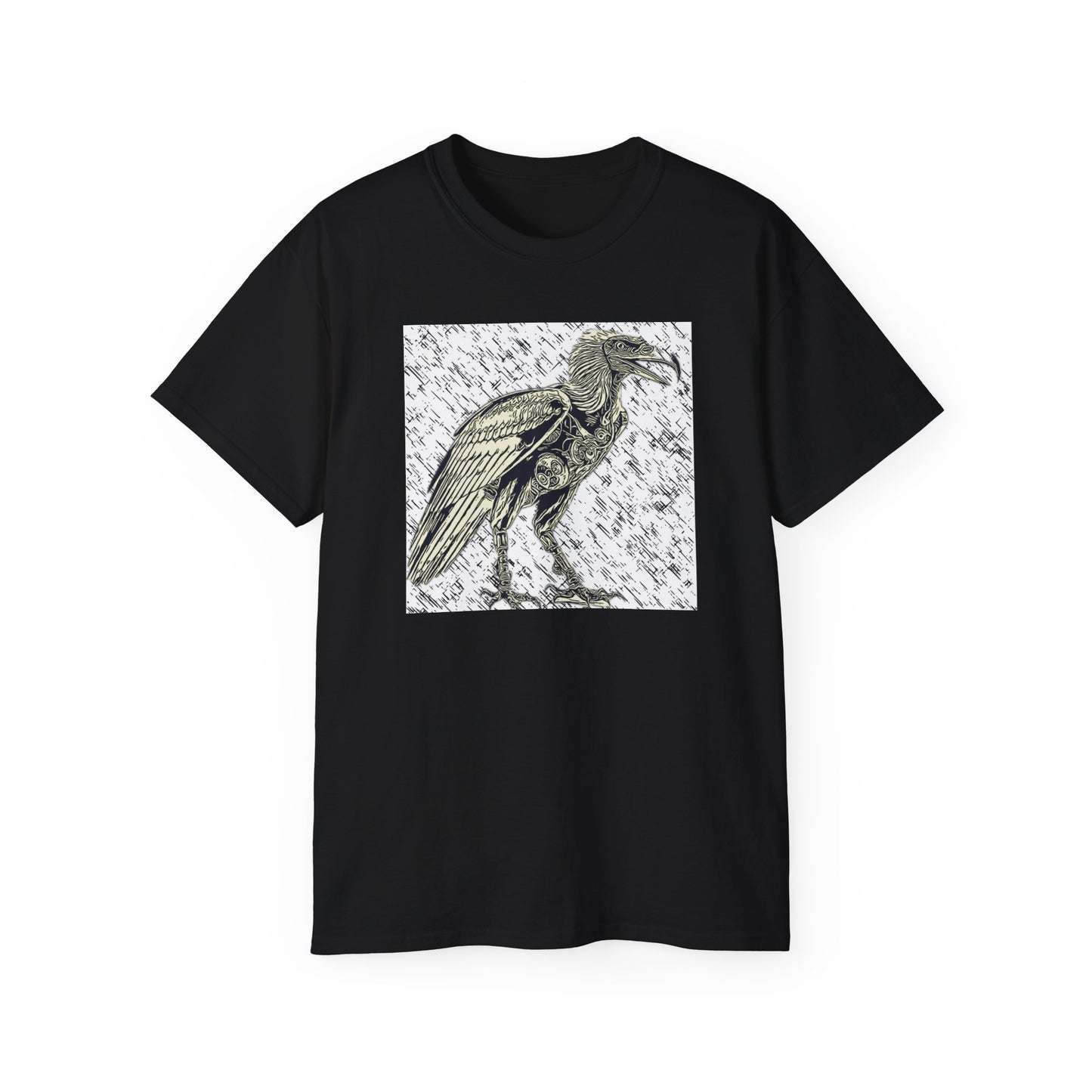 Vintage-Inspired condor Graphic Tee, Unisex Cotton T-Shirt, Perfect for Eco-Lovers, Casual Wear, Halloween, Unique Gift
