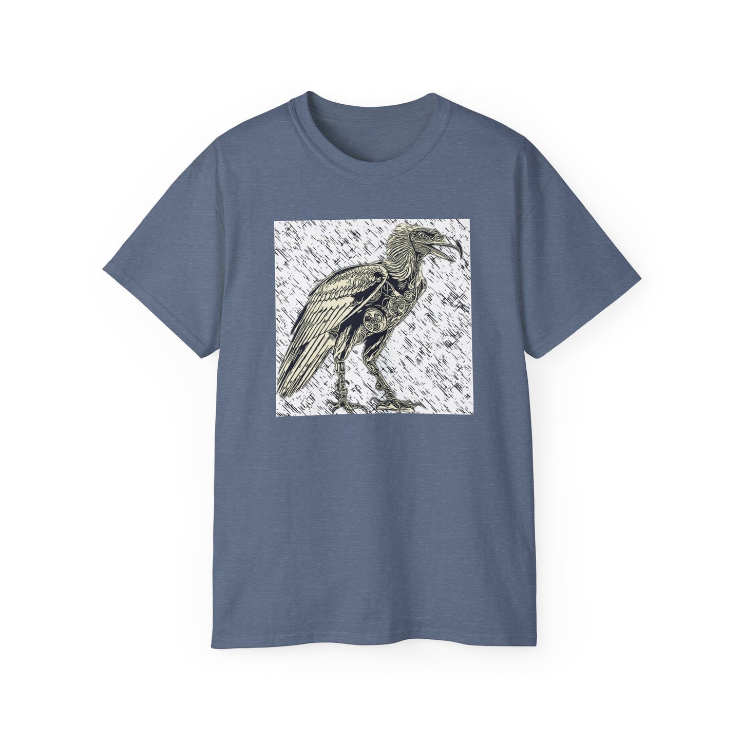 Vintage-Inspired condor Graphic Tee, Unisex Cotton T-Shirt, Perfect for Eco-Lovers, Casual Wear, Halloween, Unique Gift