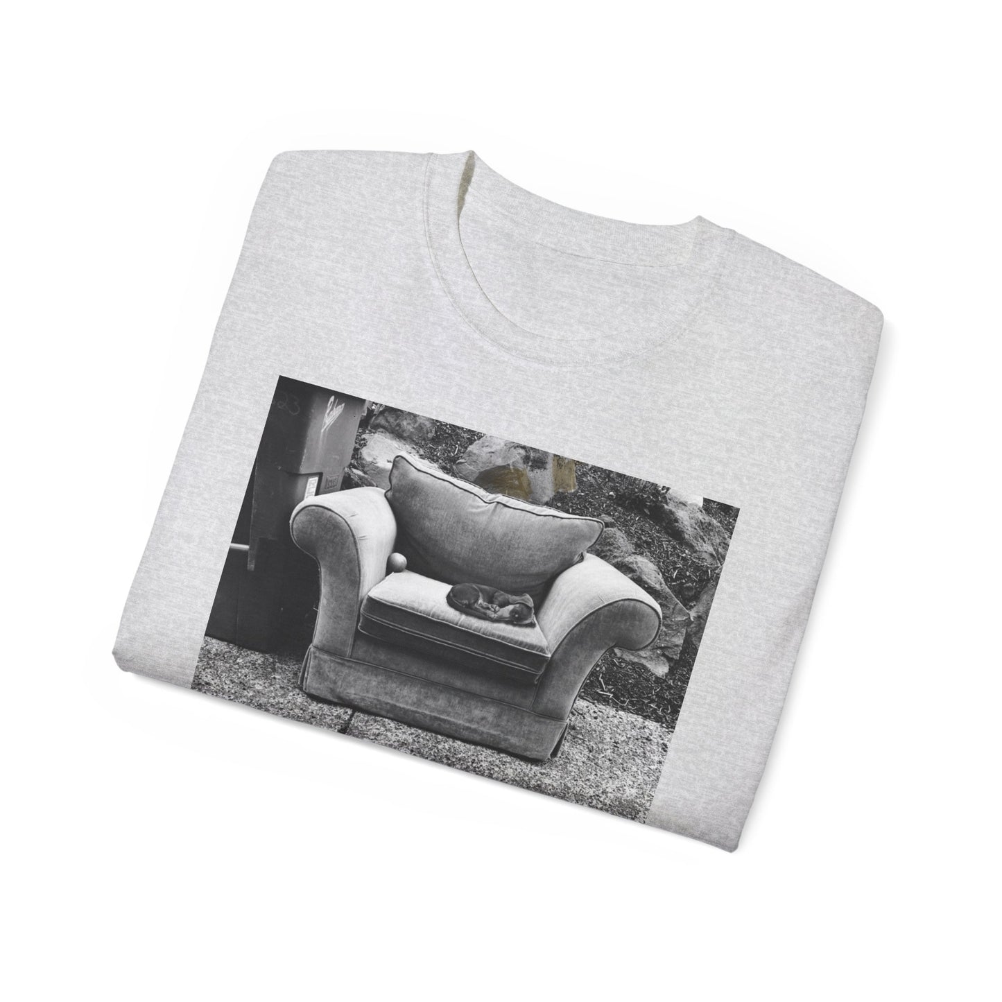 Comfortable Photo Graphic Tee, Casual T-Shirt, Unisex Cotton Tee, Everyday Wear, Gift for Friends, Cozy Style