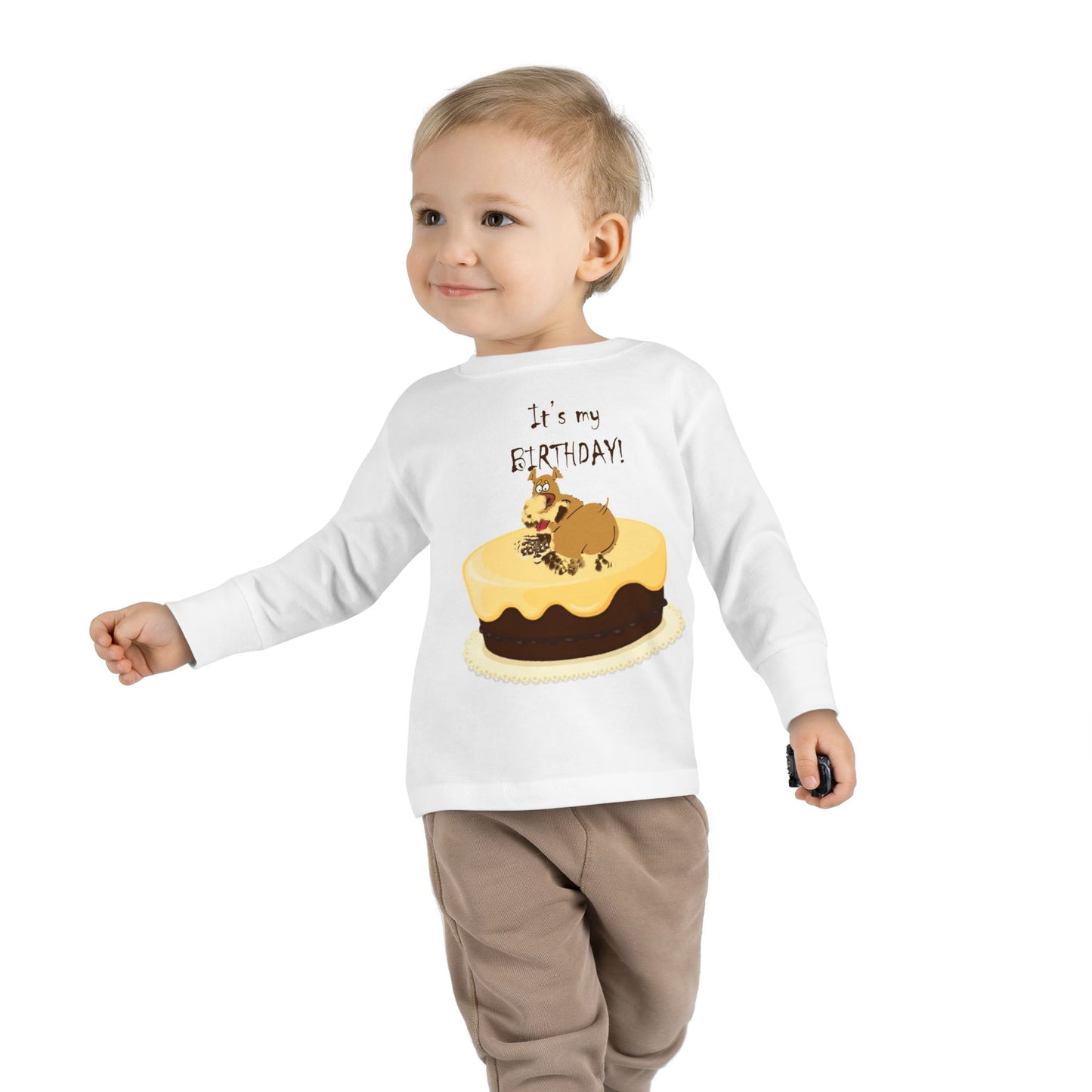 It’s my birthday toddler Sleeve Tee