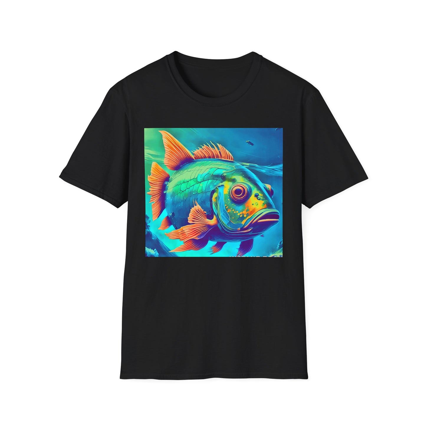 Vibrant Fish Graphic Unisex Softstyle T-Shirt - Perfect for Nature Lovers