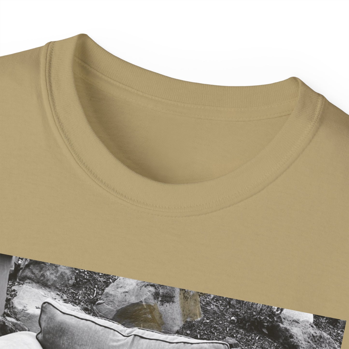 Comfortable Photo Graphic Tee, Casual T-Shirt, Unisex Cotton Tee, Everyday Wear, Gift for Friends, Cozy Style