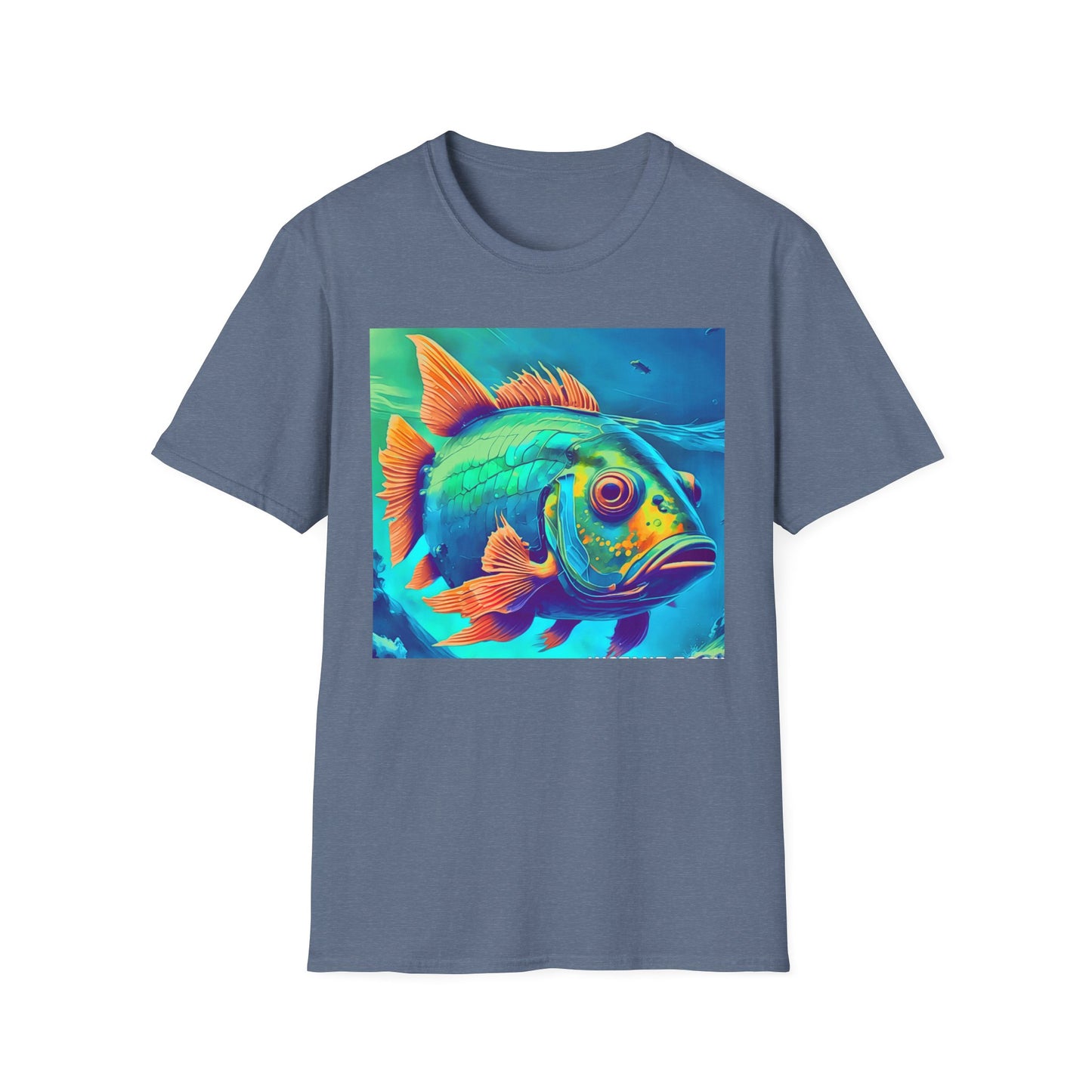 Vibrant Fish Graphic Unisex Softstyle T-Shirt - Perfect for Nature Lovers