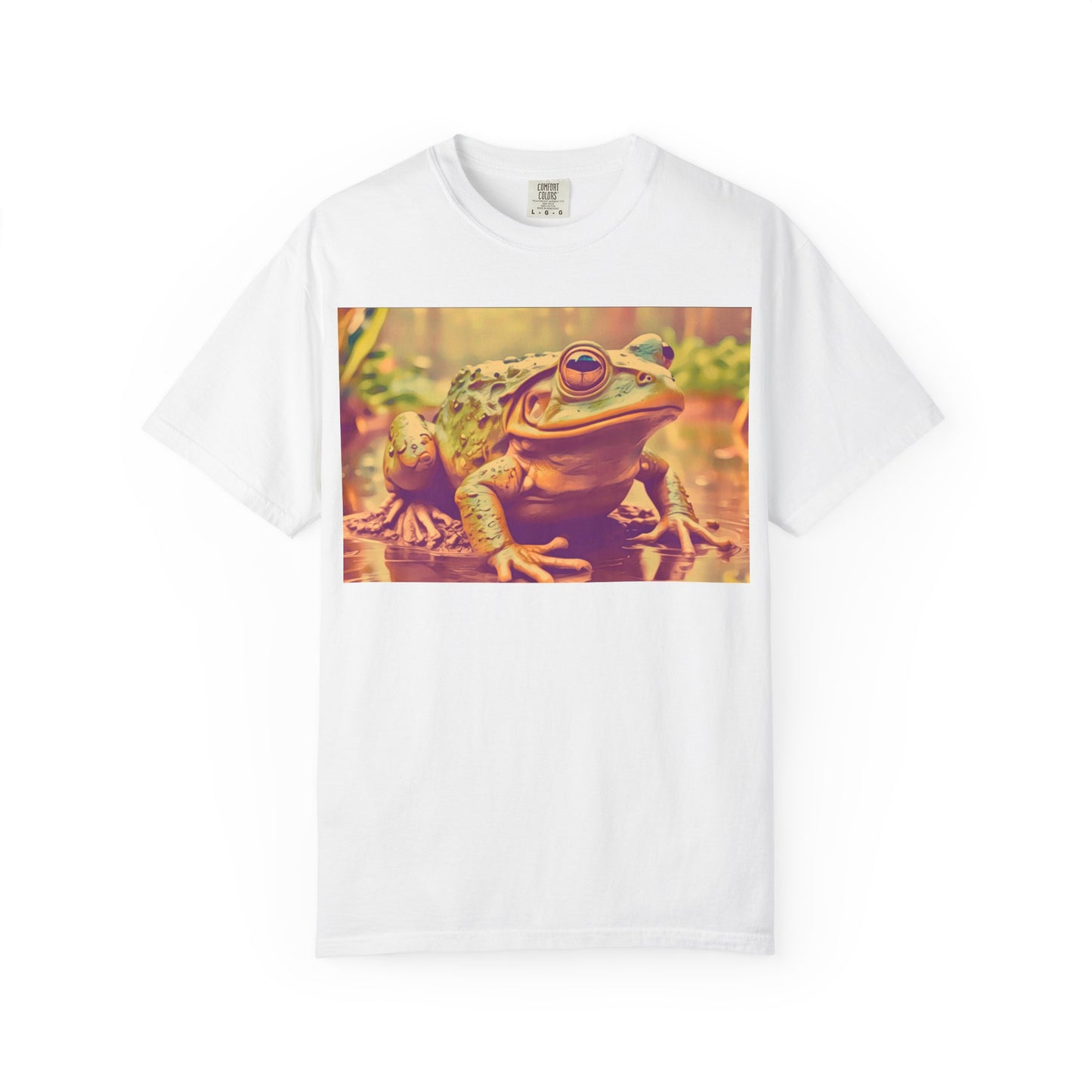 Whimsical Frog Unisex Garment-Dyed T-Shirt