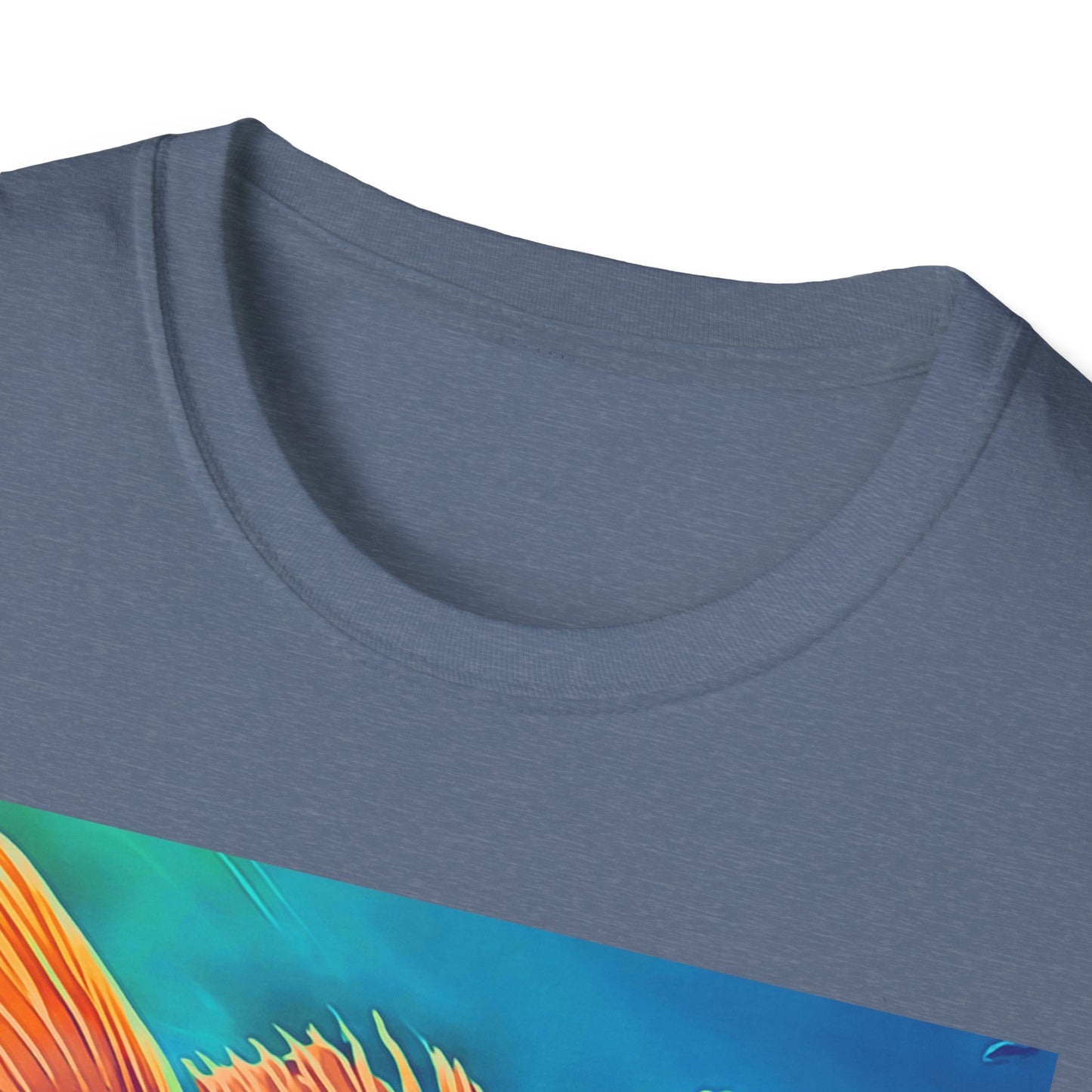 Vibrant Fish Graphic Unisex Softstyle T-Shirt - Perfect for Nature Lovers