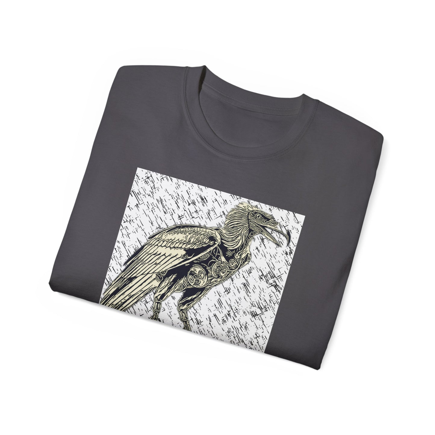 Vintage-Inspired condor Graphic Tee, Unisex Cotton T-Shirt, Perfect for Eco-Lovers, Casual Wear, Halloween, Unique Gift