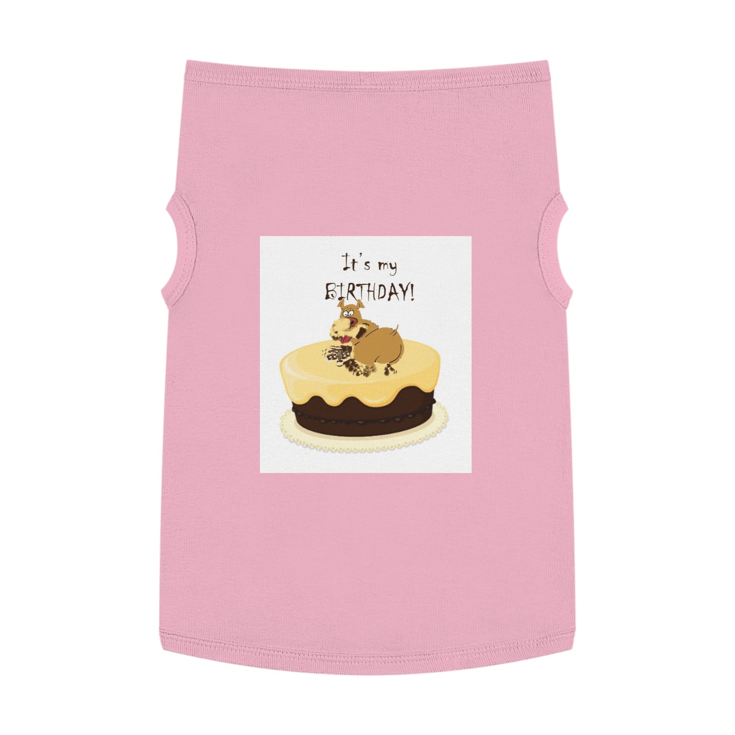 Birthday Pet Tank Top, Dog Birthday Apparel, Cute Dog Clothes, Pet Party Outfit, Unique Gift for Dog Lovers