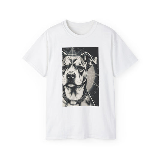 Stylish Dog Lover Tee, Pet Clothing, Animal Art Tee, Gift for Dog Owners, Casual Wear