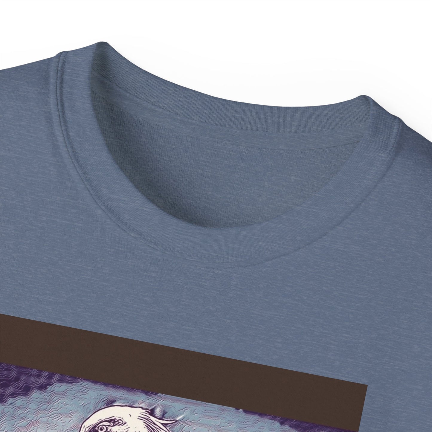 Vintage Pelican Art Unisex Ultra Cotton Tee, Beachwear, Gifts for Nature Lovers, Casual Summer Shirt, Ocean-Inspired T-Shirt