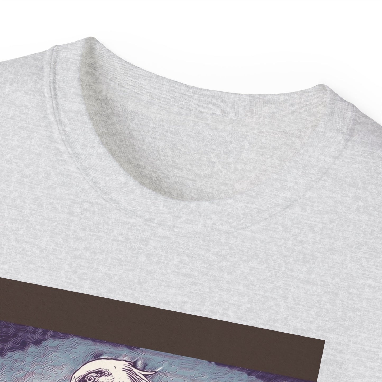 Vintage Pelican Art Unisex Ultra Cotton Tee, Beachwear, Gifts for Nature Lovers, Casual Summer Shirt, Ocean-Inspired T-Shirt